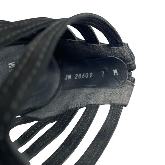 Stuart Weitzman Black Platform Strappy Sandals!! - Picture 8 of 8